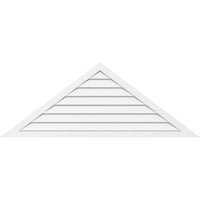 46 W 23 H Триаголник Површински монтирање ПВЦ Гејбл Вентилак: Нефункционално, W 2 W 1-1 2 P BRICKMOLD FREM