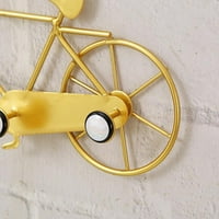 Мали Предмети монтирани На ѕид Железна Кука Креативен Стил На Велосипед Погоден За Клучеви, Крпи, Паричници, Чанти