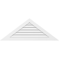 72 W 36 H Триаголник Површински монтирање ПВЦ Гејбл Вентилак: Функционален, W 3-1 2 W 1 P Стандардна рамка