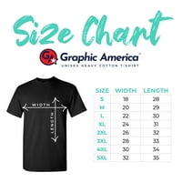 Графичка Америка за животинска жирафа машка графичка маица